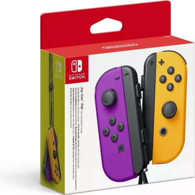 Gamepad Nintendo Joy-Con 2er-Set, wireless, lila/portokalli