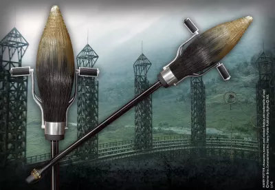 Replikë fshesë fluturuese NOBLE COLLECTION Nimbus 2001 Harry Potter, 103.2 cm, me mbajtëse muri