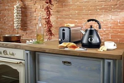 Ibrik elektrik Gorenje K17CLBK, 1.7 L, 2200 W, Zi