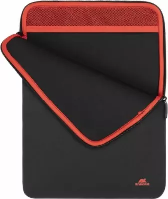 Këllëf (sleeve) për laptop RIVACASE 5224, deri 15.6\", për MacBook Air/Ultrabook, memory foam, i zi