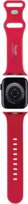 Rrip silikoni për Apple Watch Hello Kitty, 38/40/41mm, i kuq