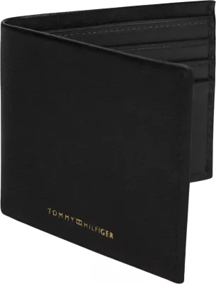 Portofol për meshkuj Tommy Hilfiger TH Seasonal Mini CC AM0AM14799, i zi
