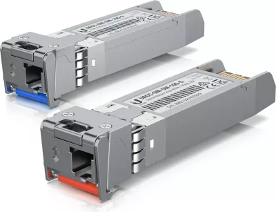 Modul transceiver fibër optike Ubiquiti UACC-OM-SM-10G-S-2, 10000 Mbit/s, LC, 10000 m, çelik inox