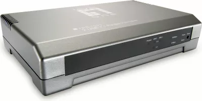Print server LevelOne FPS-1033, 2 x USB, 1 x Parallel, Gri