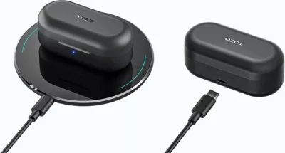 Kufje TOZO T12S True Wireless Stereo (TWS) Bluetooth, USB Type-C, Zezë