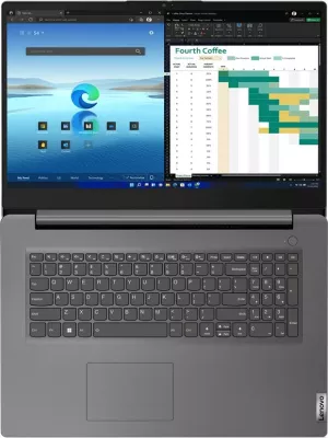 Laptop Lenovo V17 G4 IRU, Intel Core i5, 16 GB RAM, 512 GB SSD, 17.3", Iron Grey