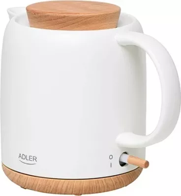 Ibrik elektrik Adler AD 1304, 1L, 1200W, dru