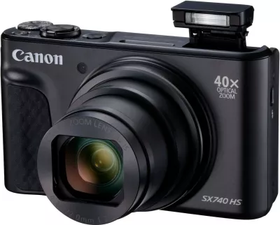Aparat Canon PowerShot SX740 HS, 20.3 MP, 40x Zoom, 4K, i zi