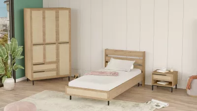 Set dhome për të rinj Skye Decor, ngjyrë lisi, ON23-SU