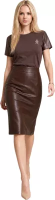 Maicë për femra Armani Exchange XW002812 AF10356, kafe [Madhësia: S]
