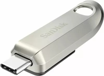 USB memorje SanDisk Ultra Luxe SDCZ75-064G-G46 64GB USB-C USB 3.2 Gen 1, argjend, 1 copë