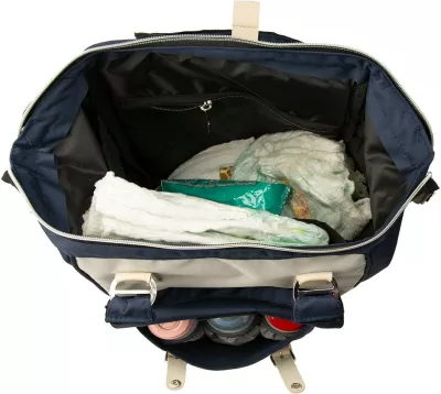 Çantë për pelena, Zoozie Bags, 3884 - 51548, ngjyrë blu e errët