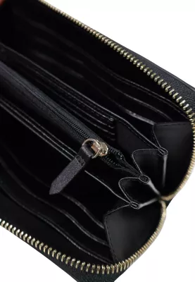 Portofol për femra Valentino Bags NIVIS RE VPSA6I155, i zi