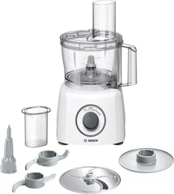 Përpunues ushqimi Bosch MCM3100W, 2.3L, 800W, Bardhë
