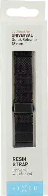 Rrip Smartwatch Fixed Resin Strap Quick Release 18mm, i zi carbon