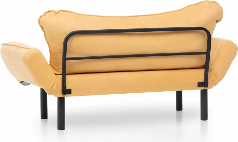Divan-krevat 2 vendësh Atelier del Sofa, ngjyrë mustard