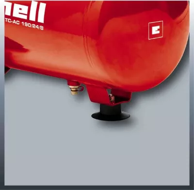 Kompresor ajri Einhell TC-AC 190/24/8, 24L, 8 bar, 1500W, kuq/zi