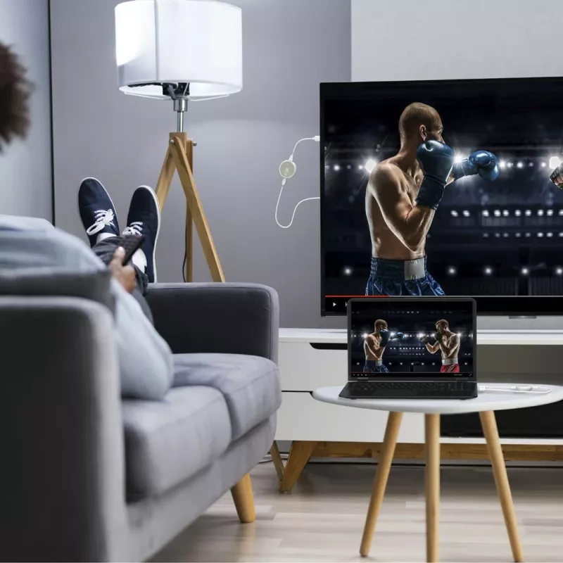 Extender pa tela për ekran 4K, J5create JVAW75, HDMI, i bardhë