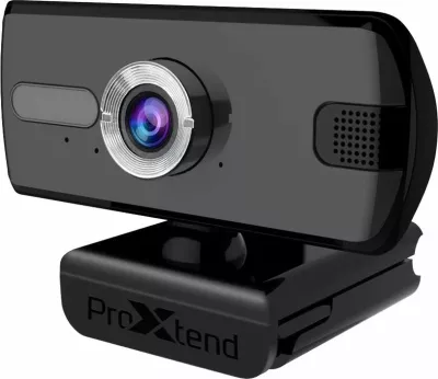 Webkamerë ProXtend X201 (PX-CAM004) Full HD 3MP USB kënd 110°, gri