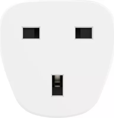 Adapter Hama udhëtimi UK-EU, i bardhë