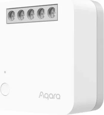 Switch relé Aqara T1 SSM-U01 / AU001GLW01 Zigbee 3.0 me tel neutral, 10A 2300W, i bardhë