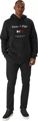 Duks me kapuç Tommy Hilfiger MW0MW42735 për meshkuj, i zi [Madhësia: XXL]