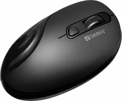 Maus pa kabllo Sandberg 631-03, 2.4 GHz, 1600 DPI, me USB-A receiver, i zi