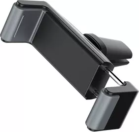 Mbajtës telefoni për veturë LDNIO MG04, montim në grilë ventilimi, rrotullim 360°, i zi