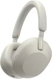 Kufje, Sony WH-1000XM5 Bluetooth pa tel 10 m, Silver