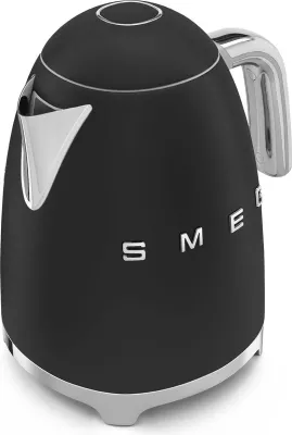 Ibrik elektrik SMEG KLF03BLMEU, 1.7L, 2400W, e zezë mat
