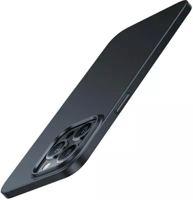 Mbështjellës Torras OriginFit-Mag për iPhone 15 Pro, i zi