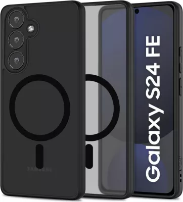 Mbështjellës Tech-Protect MagMat për Samsung Galaxy S24 FE, MagSafe, i zi