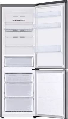 Frigorifer i kombinuar Samsung RB34C602ES9/EK, 344L, No Frost, Wi‑Fi, Klasa energjisë E, Inoks