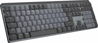 Tastierë mekanike Logitech MX Mechanical, wireless, Bluetooth, LED, full-size, grafit