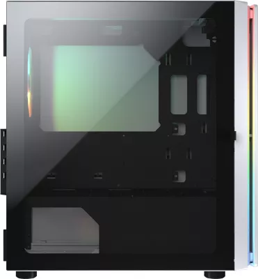 Kasë COUGAR Purity RGB Mini Tower për Micro-ATX/Mini-ITX, xham i temperuar, RGB, e bardhë