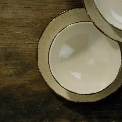 Set darke prej porcelani, 24 pjesë, Hermia, CXEO24Y2730P02, ngjyrë kanelle