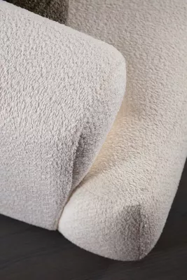 Divan dy ulëshe Atelier del Sofa, Sofia (L1 + 1R), i bardhë