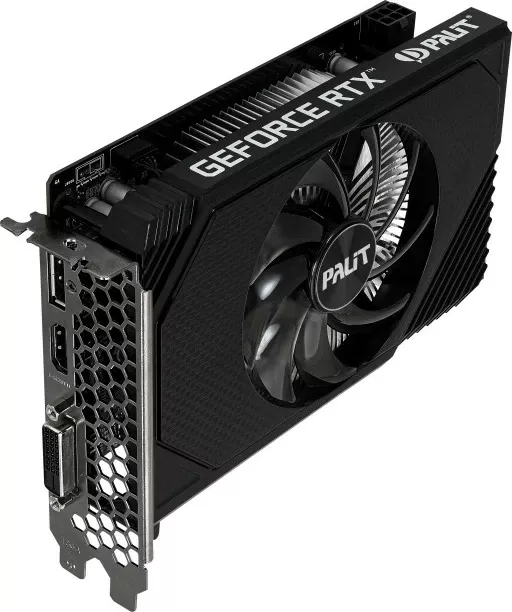 Kartelë grafike Palit GeForce RTX 3050 StormX, 8GB GDDR6, PCI Express 4.0, e zezë