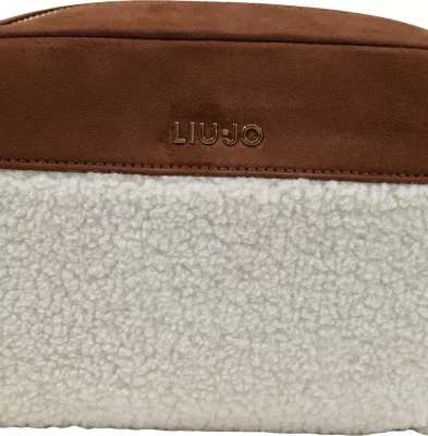 Çantë crossbody për femra Liu Jo M Camera Case AF6211 E1163, krem