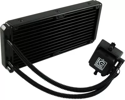 Ftohës me lëng all-in-one LC-Power LC-CC-240-LICO, 240mm, i zi