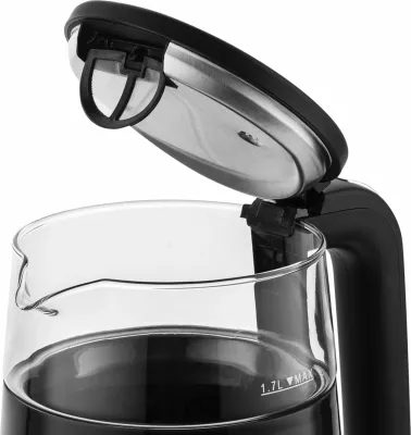 Çajnik elektrik Elit AQUAPRO 1.7B 1.7L me ekran digjital, i zi