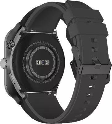 Smartwatch bea-fon 401, 1.43" AMOLED, GPS, 42g, e zezë-argjendtë