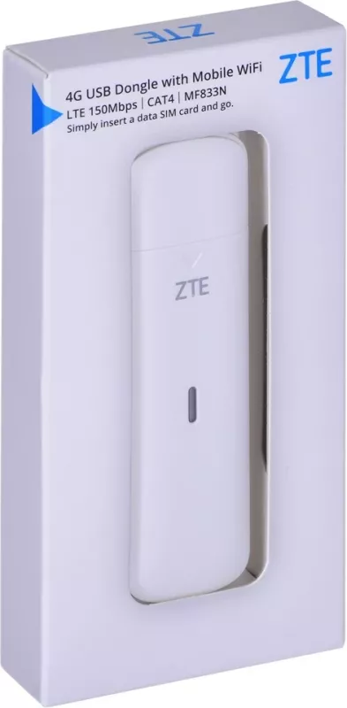 Modem Celular ZTE MF833N, ngjyrë e bardhë