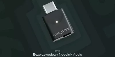 Transmetues audio Bluetooth Creative BT-W6 Bluetooth 5.4 USB-C, i zi