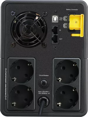 UPS APC BX2200MI-GR, Line-Interactive, 2.2 kVA, 1200 W, Sine, 140 V, 300 V