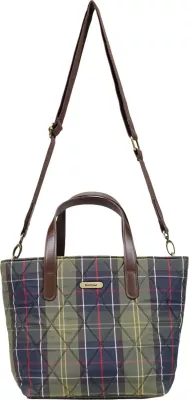Çantë tote për femra Barbour Mini Quilted 262MLBA0431, e gjelbër