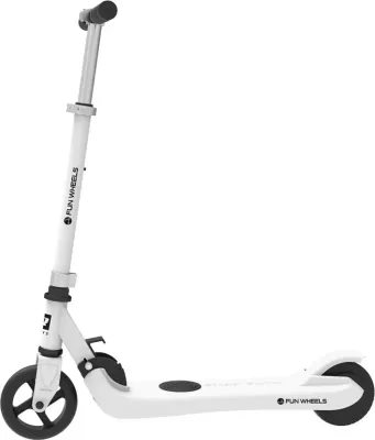 Trotinet elektrik Rebel FUN WHEELS, 100 W, 2 Ah, i bardhë