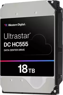 Disk i brendshëm HDD WD Ultrastar DC HC555 WUH722018CLE6L4 (0B48723) 18TB 3.5\" SATA 6Gb/s 7200rpm 512MB cache