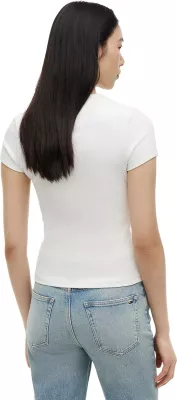 Maicë për femra Tommy Hilfiger Jeans DW0DW22809, krem [Madhësia: XS]