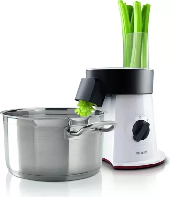 Përpunues sallatash Philips Viva Collection HR1388/80, i zi